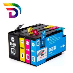 Tinta compatible dayma para hp n963 xl negro - chip antiactualizacion - 2.000 pag.