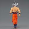 Figura banpresto dragon ball super solid edge works son goku ultra instinct 20cm