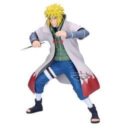 Figura banpresto naruto shippuden grandista minato namikaze 23cm