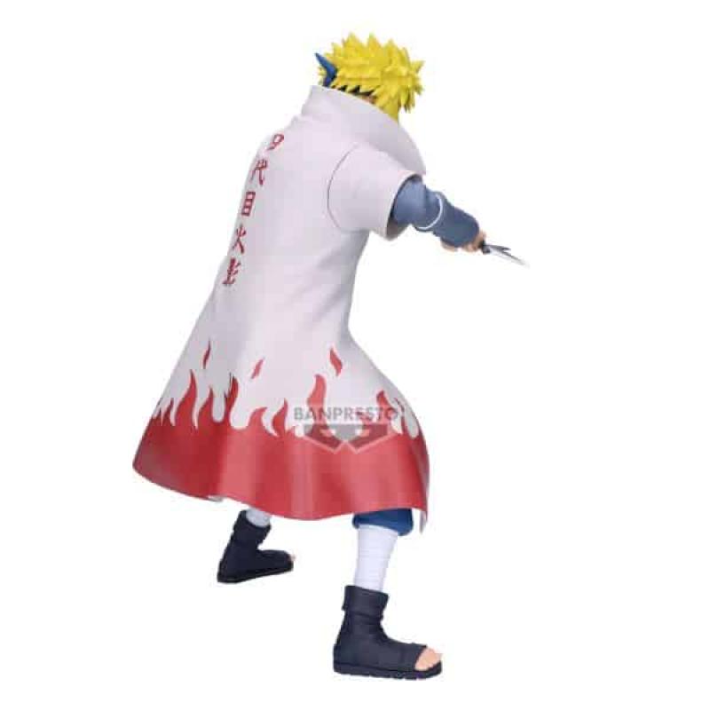 Figura banpresto naruto shippuden grandista minato namikaze 23cm
