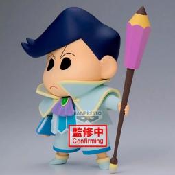 Figura banpresto crayon shinchan the movie super hot! the spicy kasukabe dancers kasukabe boueitai kazama - kun 11cm