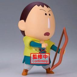 Figura banpresto crayon shinchan the movie super hot! the spicy kasukabe dancers kasukabe boueitai bo - chan 11cm