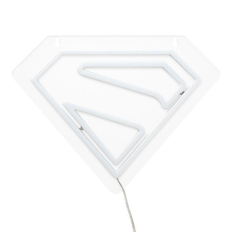 Luz de neón led para montaje en pared paladone superman