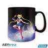 Taza termica abystyle sailor moon sailor & chibi