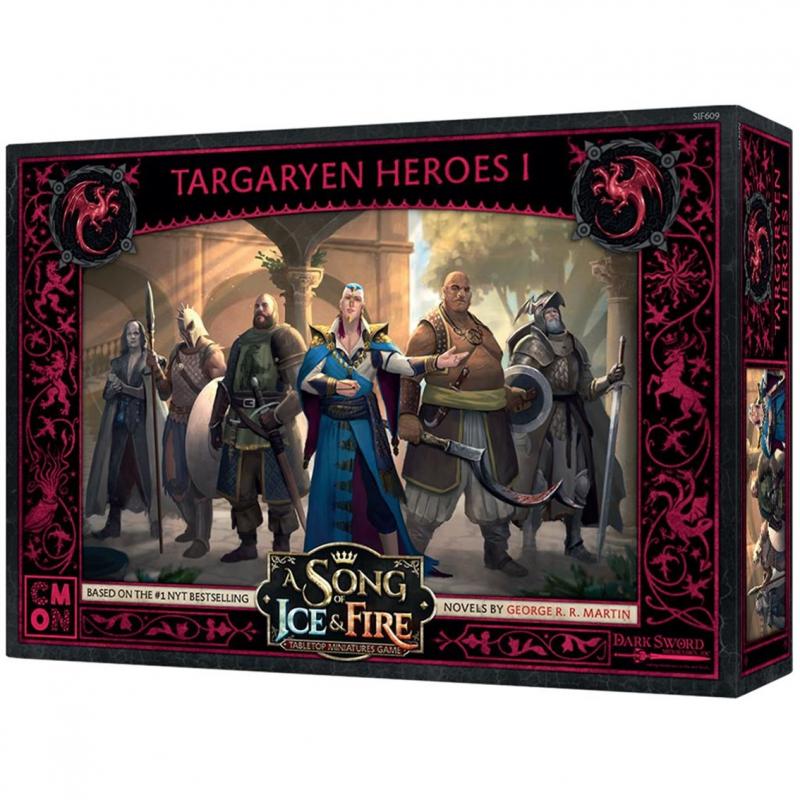 Juego de mesa asmodee cancion de hielo y fuego: heroes targaryen i pegi 14 - Imagen 1