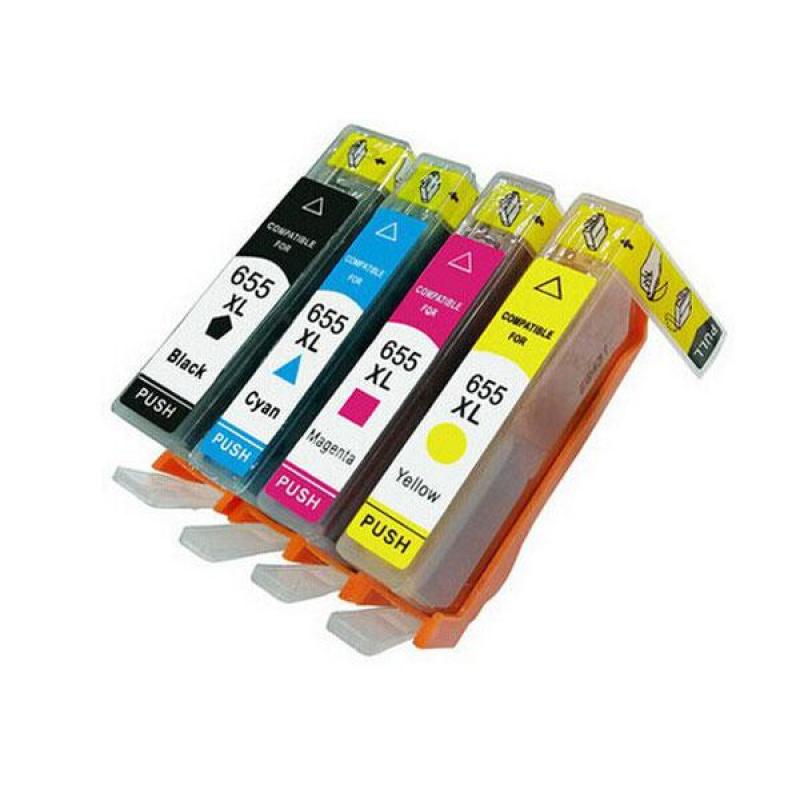 Tinta compatible dayma para hp n655 xl negro 2.550 pag.