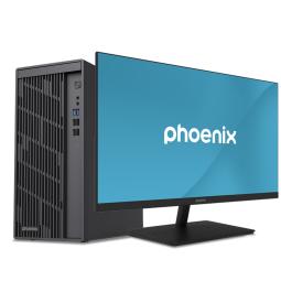 Kit ordenador phoenix core i5 8gb 512gb wpro + monitor prisma 27 pulgadas
