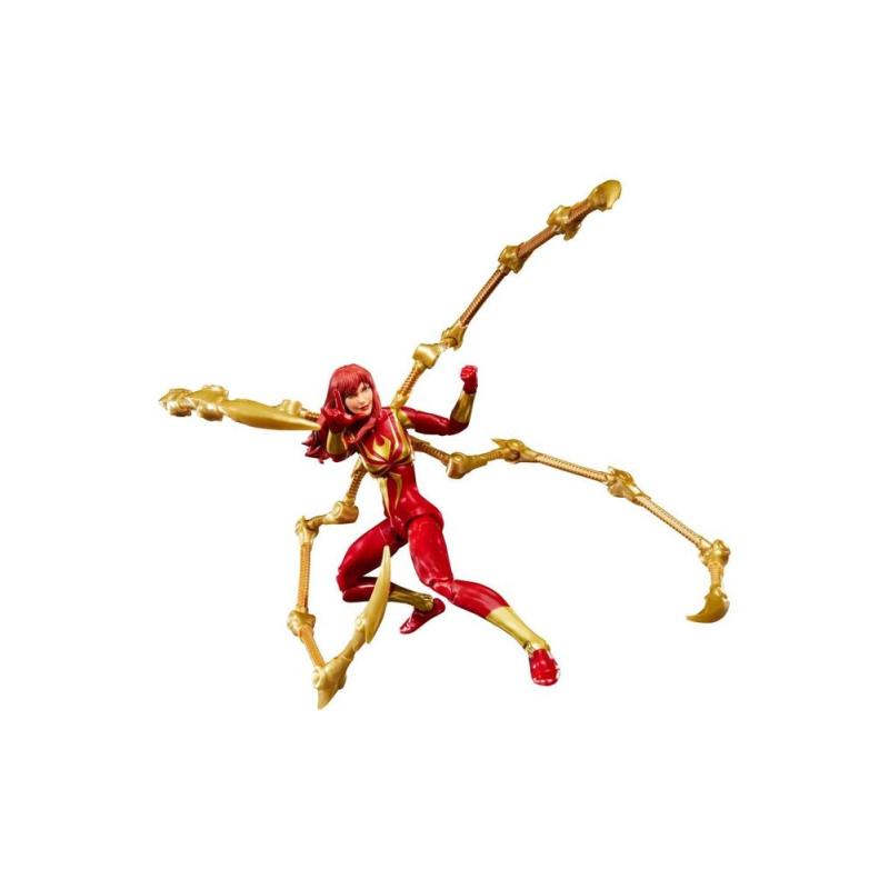 Figura hasbro marvel legends series magic the gathering mary jane watson (iron spider)