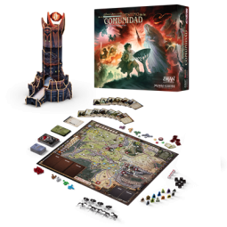 Juego de mesa el señor de los anillos: destino de la comunidad