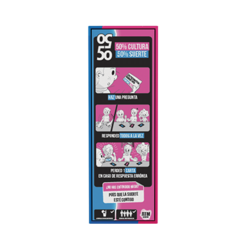 Juego de mesa 50 50