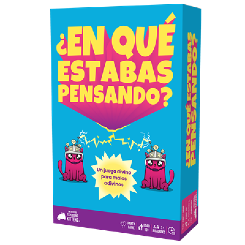 Juego de mesa ¿en que estabas pensando?