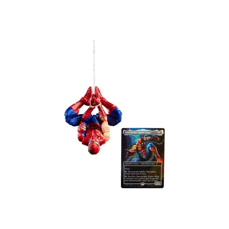 Figura hasbro marvel legends series magic the gathering spider - man