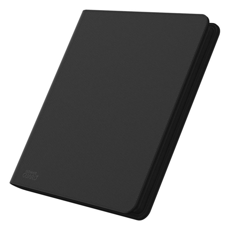 Ultimate guard zipfolio 480 - 24 - pocket xenoskin (quadrow) - negro