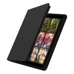 Ultimate guard zipfolio 480 - 24 - pocket xenoskin (quadrow) - negro