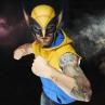 Réplica casco premium hasbro marvel tudios deadpool & wolverine - wolverine