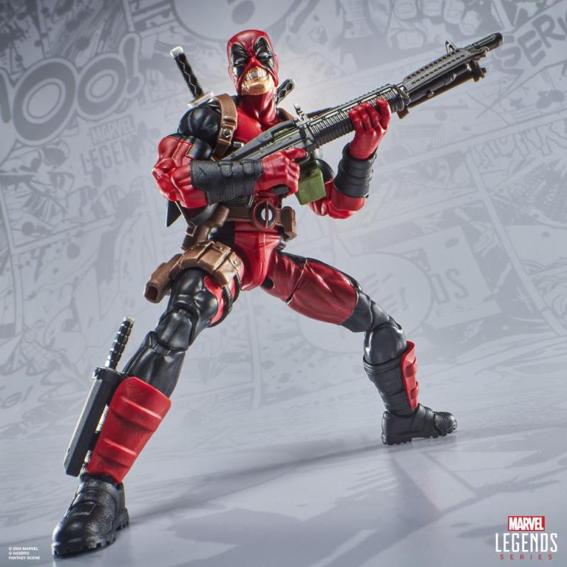 Figura hasbro marvel legends maximum series deadpool