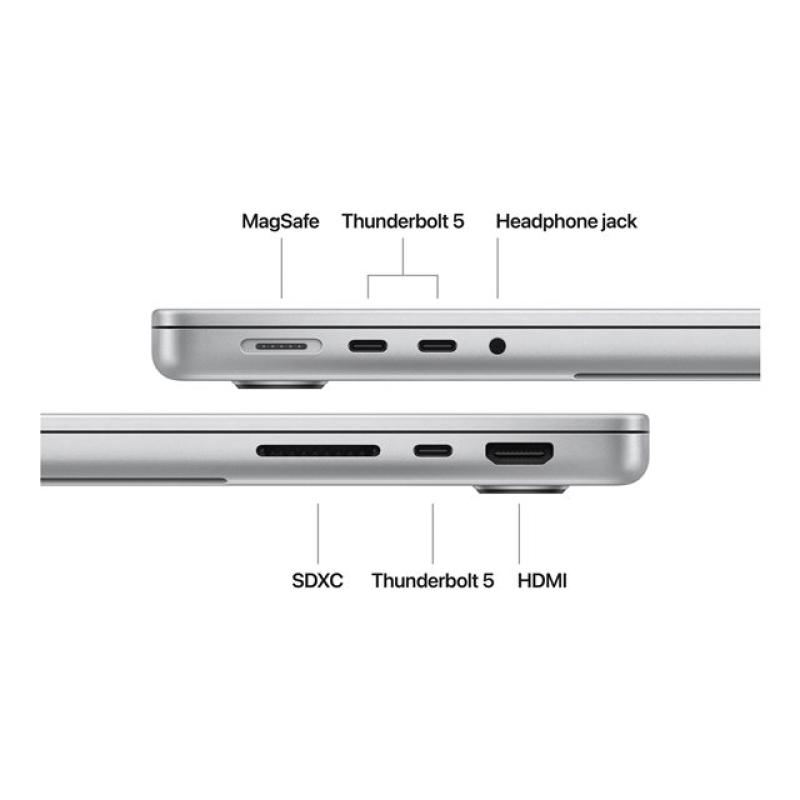Portatil apple macbook pro 16 apple m4 pro 24gb ssd 512gb 14.2 pulgadas
