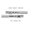 Portatil apple macbook pro 16 apple m4 pro 24gb ssd 512gb 14.2 pulgadas