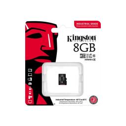 Tarjeta memoria sdhc 8gb kingston industrial uhs - i cl10