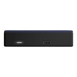 Disco duro externo hdd wd western digital 5tb my passport ultra usb tipo c azul