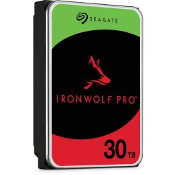 Disco duro interno hdd seagate ironwolf pro nas st30000nt011 30tb 3.5 pulgadas 7200rpm - 512mb - sata 600