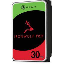 Disco duro interno hdd seagate ironwolf pro nas st30000nt011 30tb 3.5 pulgadas 7200rpm - 512mb - sata 600