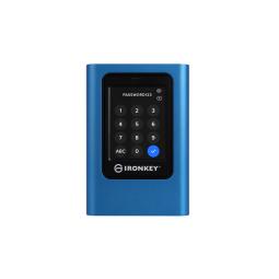 Disco duro externo ssd kingston ironkey vault privacy 80 1.92tb usb tipo c