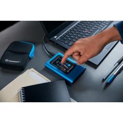 Disco duro externo ssd kingston ironkey vault privacy 80 1.92tb usb tipo c