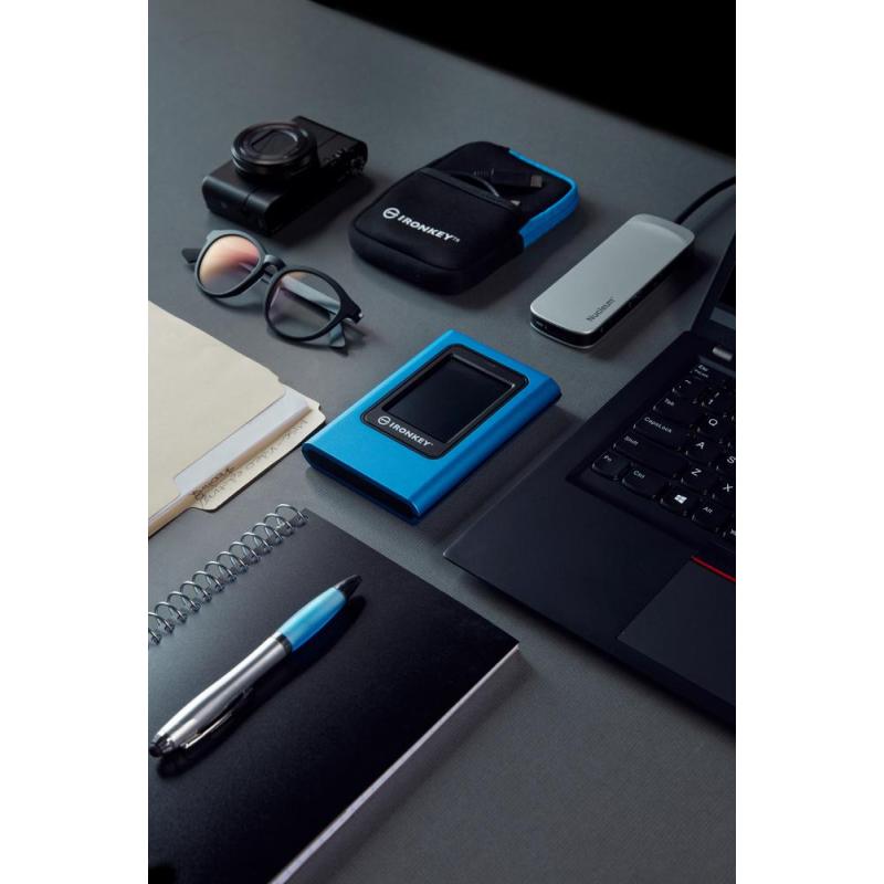 Disco duro externo ssd kingston ironkey vault privacy 80 1.92tb usb tipo c