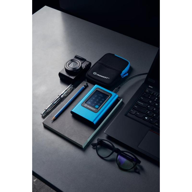 Disco duro externo ssd kingston ironkey vault privacy 80 1.92tb usb tipo c