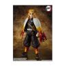 Kyojuro rengoku figura 15 cm demon slayer: kimetsu no yaiba sh figuarts