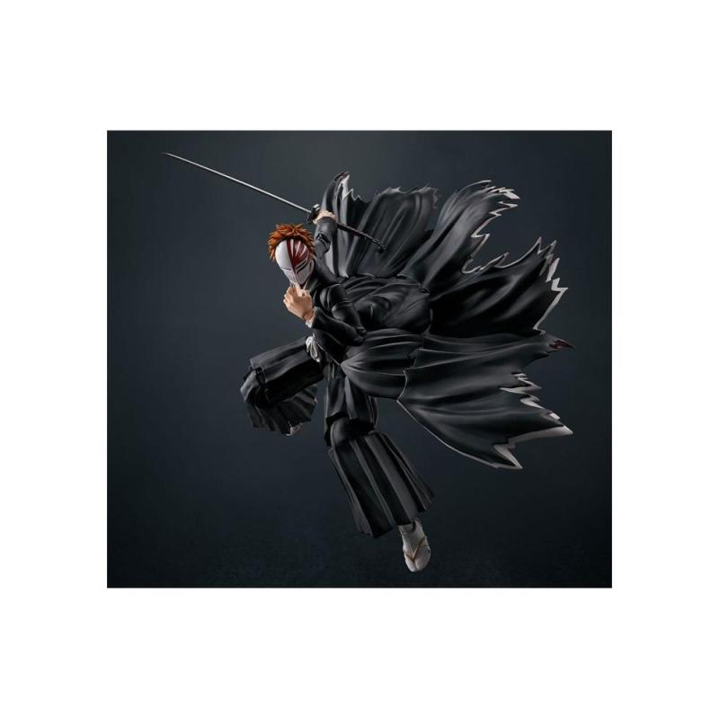 Ichigo kurosaki - getsugatensho - figura 15 -5 cm bleach sh figuarts