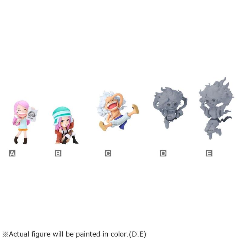 Figura banpresto one piece world collectable 1 unidad aleatoria jewelry bonney history