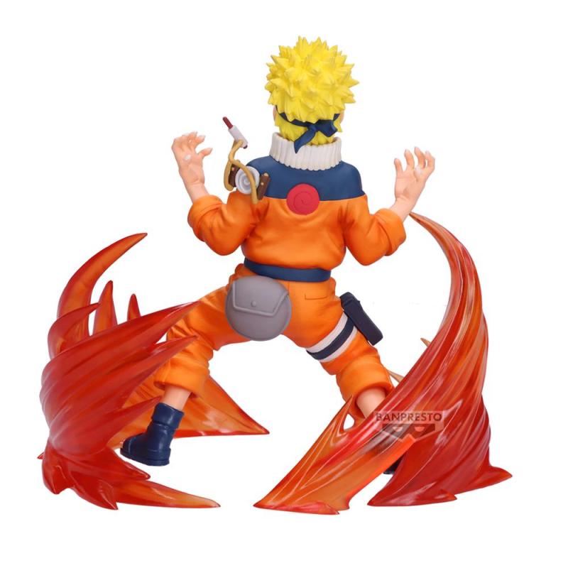 Figura banpresto naruto 72 series 26&27 vibration stars - naruto uzumaki & sasuke uchiha - (a:naruto uzumaki)