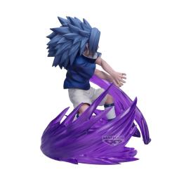 Figura banpresto naruto 72 series 26&27 vibration stars - naruto uzumaki & sasuke uchiha - (b:sasuke uchiha)