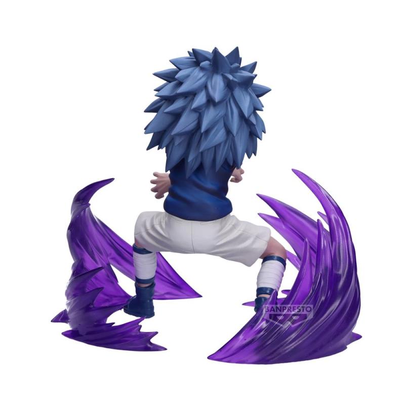 Figura banpresto naruto 72 series 26&27 vibration stars - naruto uzumaki & sasuke uchiha - (b:sasuke uchiha)
