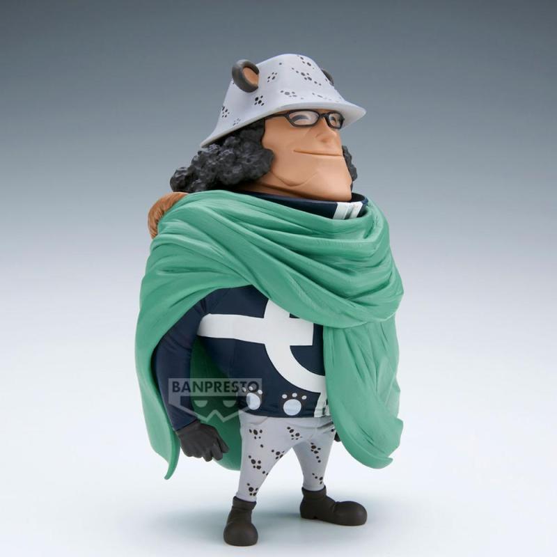 Figura banpresto one piece mega world collectable figure bartholomew kuma