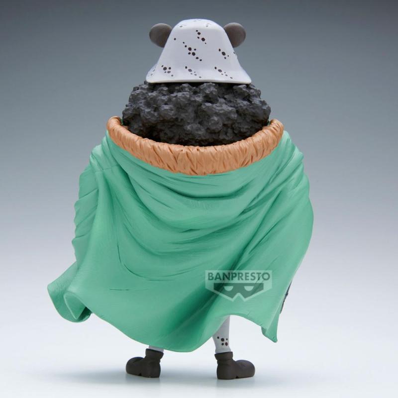 Figura banpresto one piece mega world collectable figure bartholomew kuma