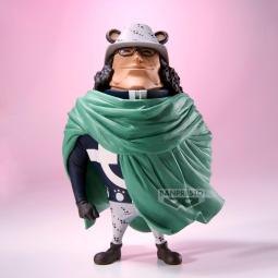 Figura banpresto one piece mega world collectable figure bartholomew kuma