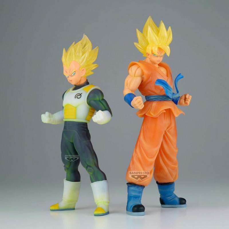 Figura banpresto dragon ball super clearise son goku & vegeta (b:vegeta)