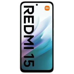Telefono movil smartphone xiaomi redmi 15 6gb - 128gb - 6.9 pulgadas - gris titan