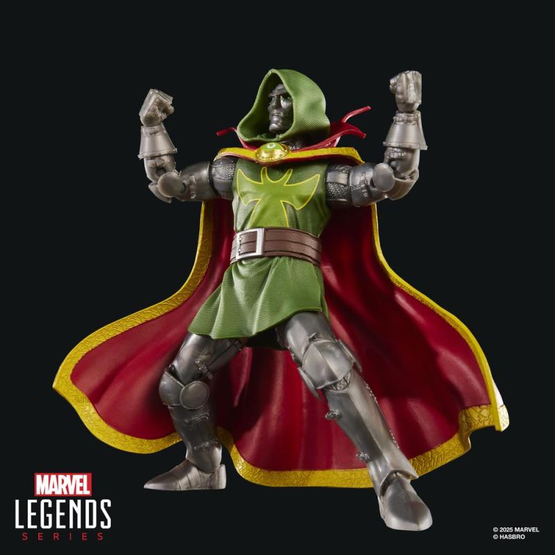 Figura hasbro marvel legendes series los cuatro fantásticos emperor doom