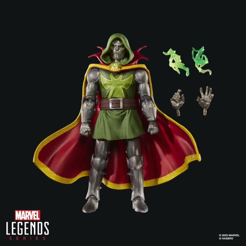 Figura hasbro marvel legendes series los cuatro fantásticos emperor doom
