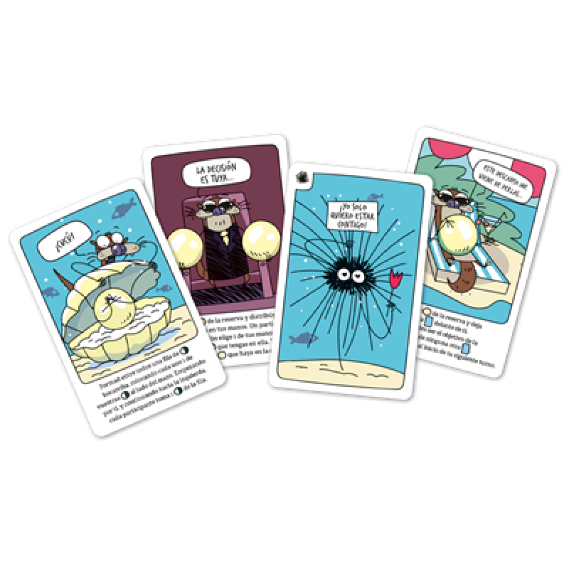 Juego de mesa nutrias