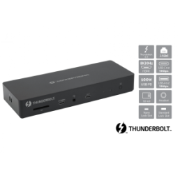 Docking usb - c 13 - in - 1 conceptronic 1xhdm 2xthunderbolt 2xusb - a 3.2 2xusb - c audio pd96w 1xrj45 2.5gbe