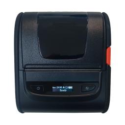 Impresora portátil de ticket y etiquetas mustek mk380ii bluetooth de 80mm + funda para cinturón.