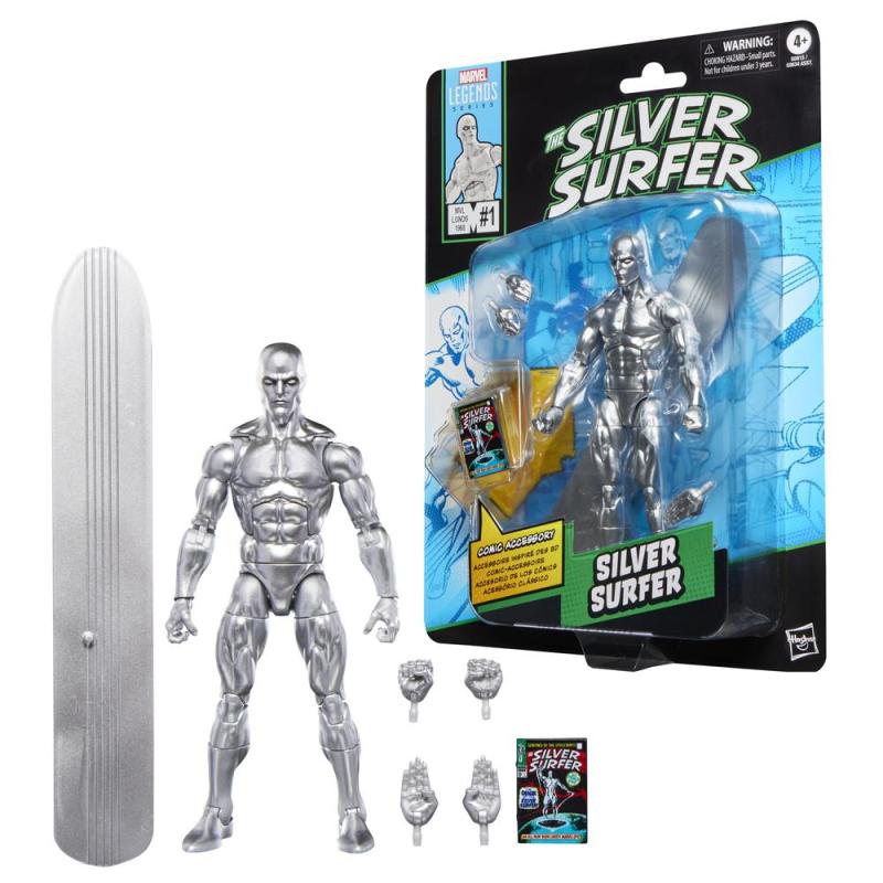 Figura hasbro marvel legends series the silver surfer