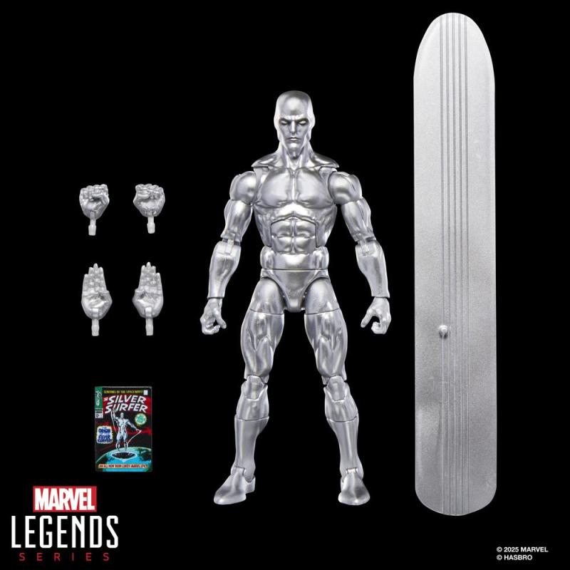 Figura hasbro marvel legends series the silver surfer