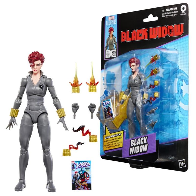 Figura hasbro marvel legends series black widow