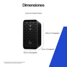 Mini ordenador hp z2 mini g1a wsl2 ds raimp - 395 128gb ssd 1tb